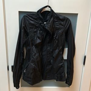 Lululemon black shell jacket.
